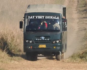 Canter Safari in Jim Corbett